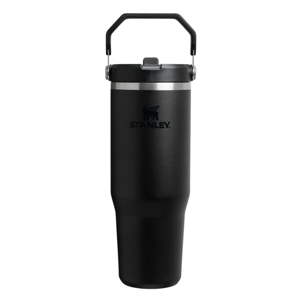 The IceFlow™ Flip Straw 2.0 Tumbler, Black 2.0 - 0,89L