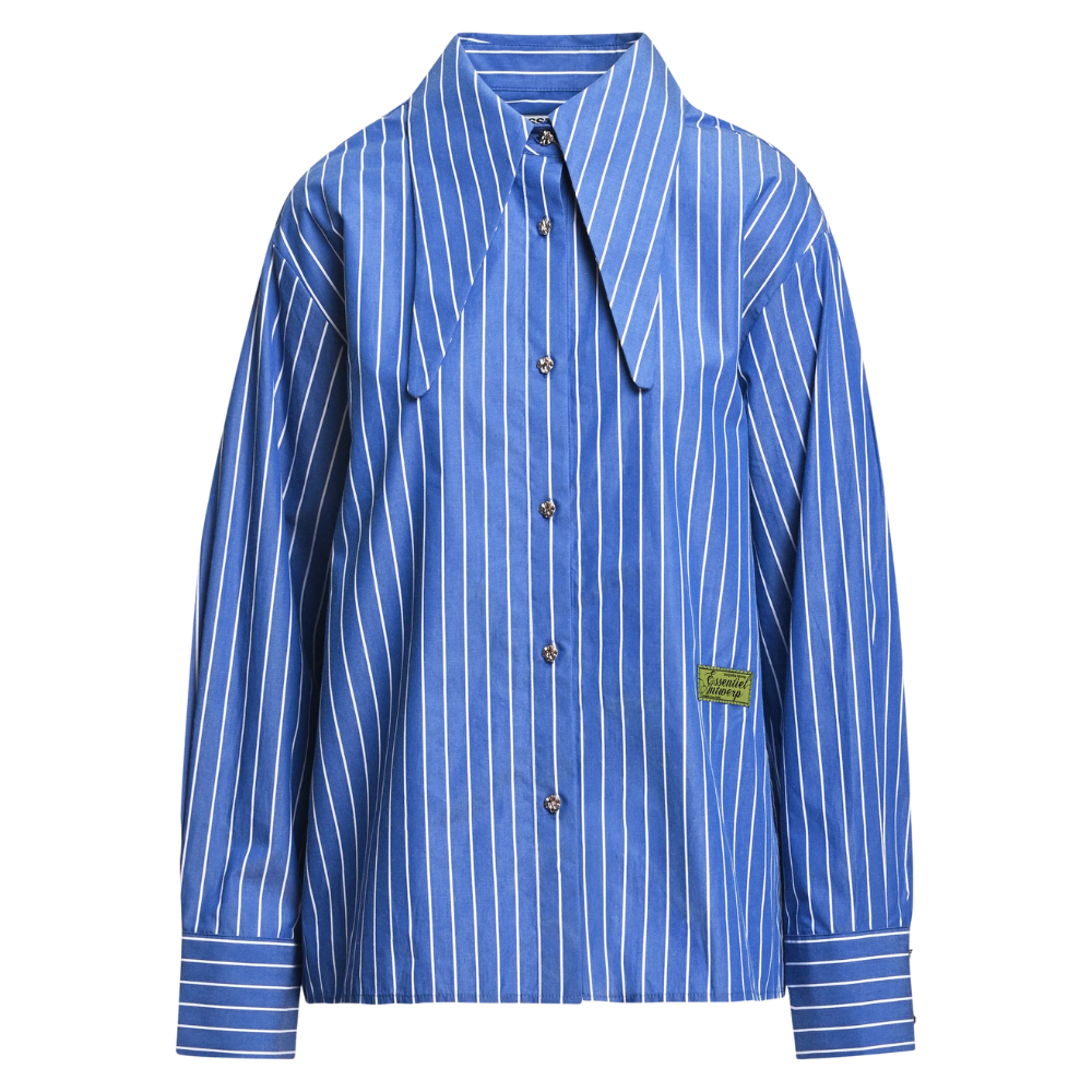Kacao Tied Collar skjorte – Combo2 Sky