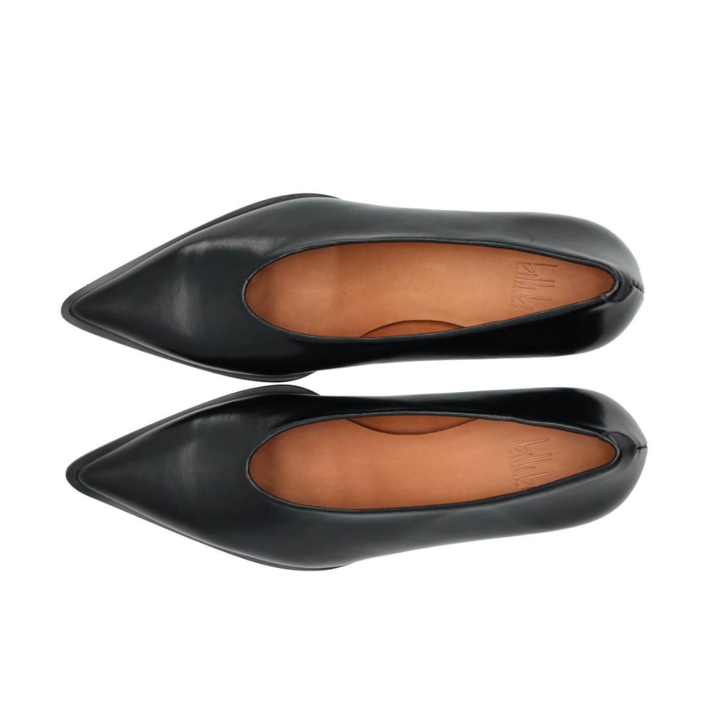 B1377 Pumps - Black calf 80