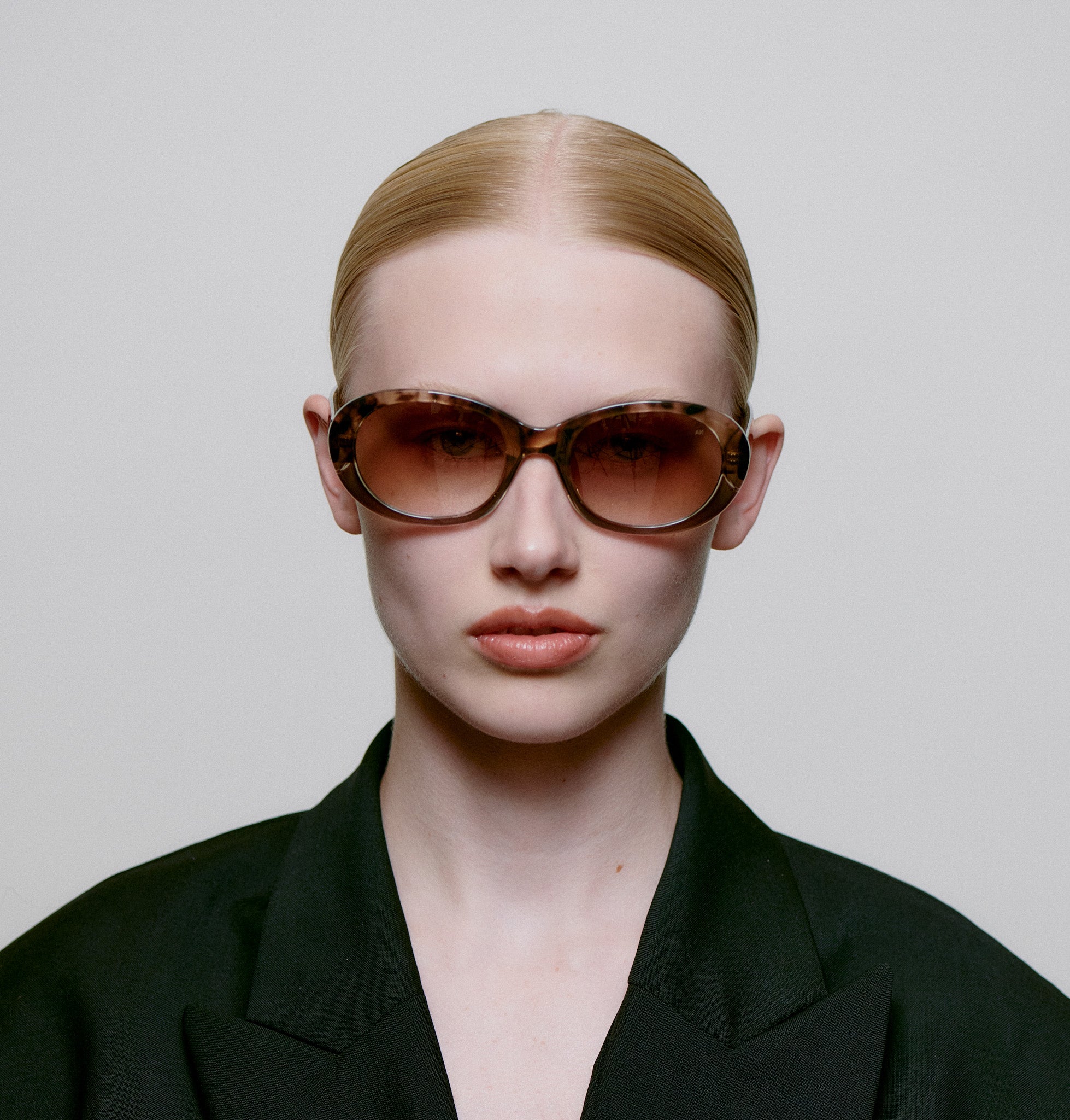 Anma solbrille - Coquina/Grey transparent