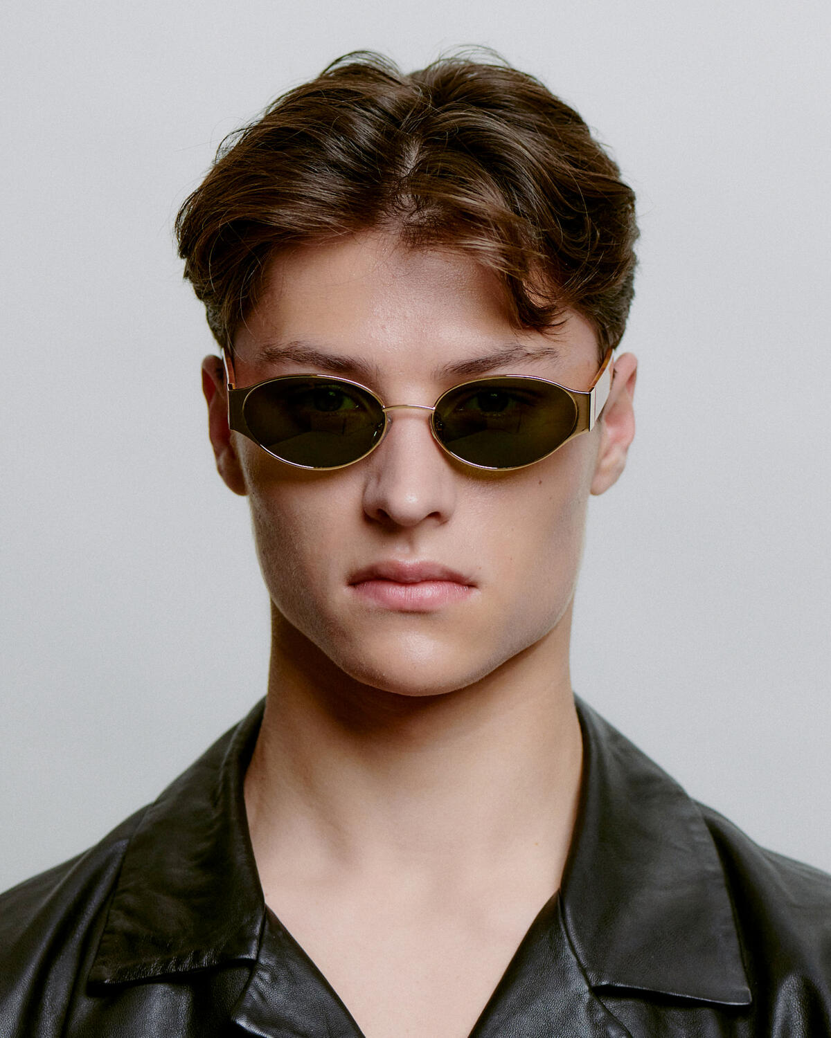 Bella solbrille - Gold Burnt Amber