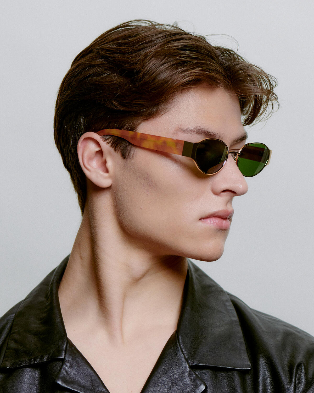 Bella solbrille - Gold Burnt Amber