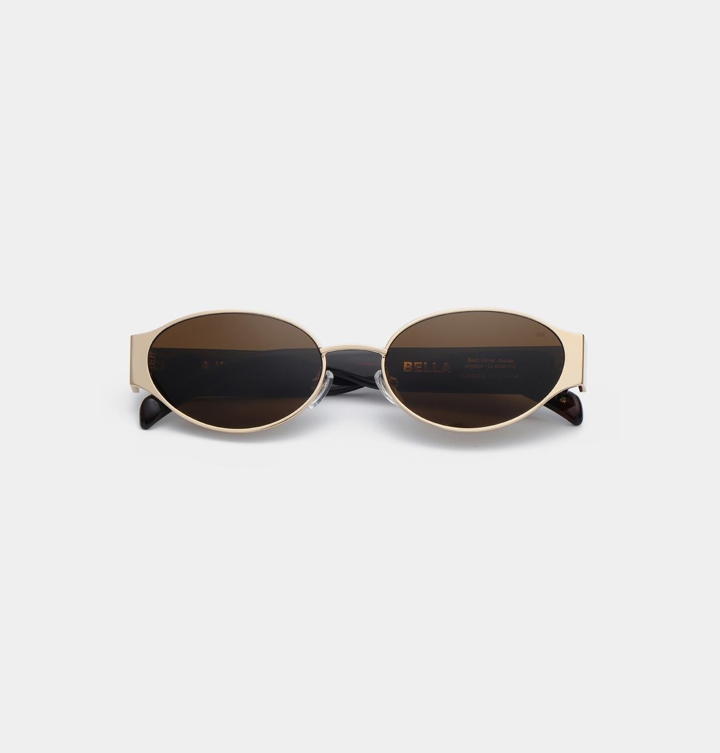Bella solbrille - Gold Demi Tortoise