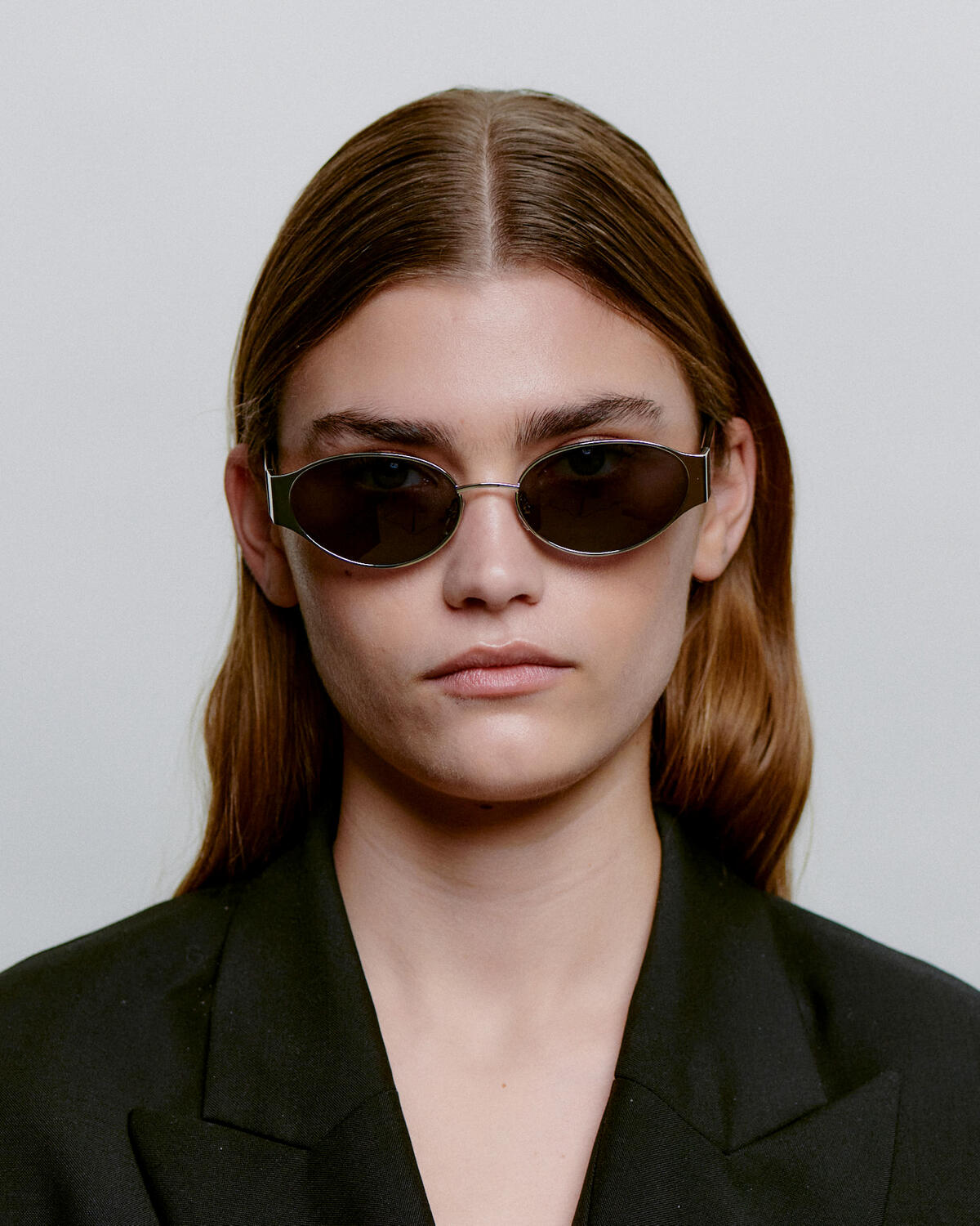 Bella solbrille - Silver Black