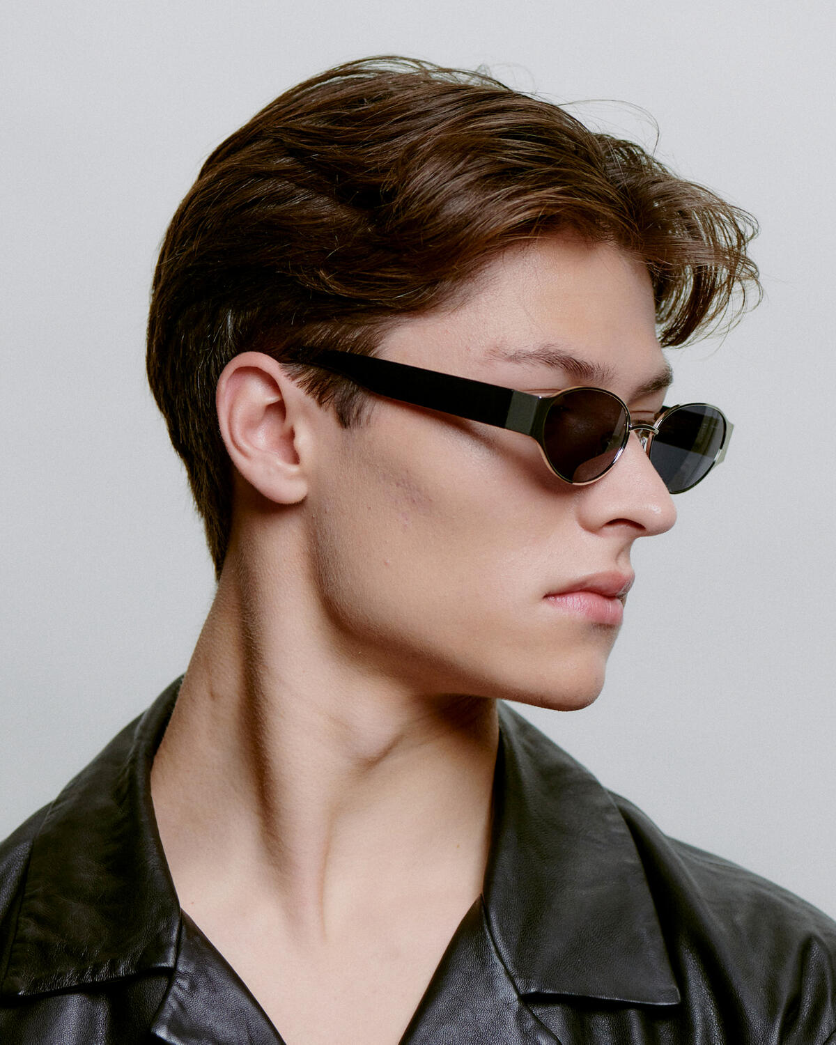 Bella solbrille - Silver Black