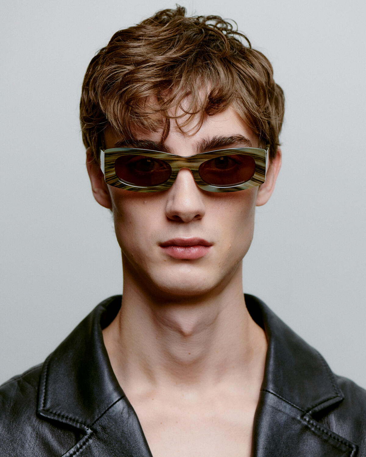 Frida solbrille - Striped Horn