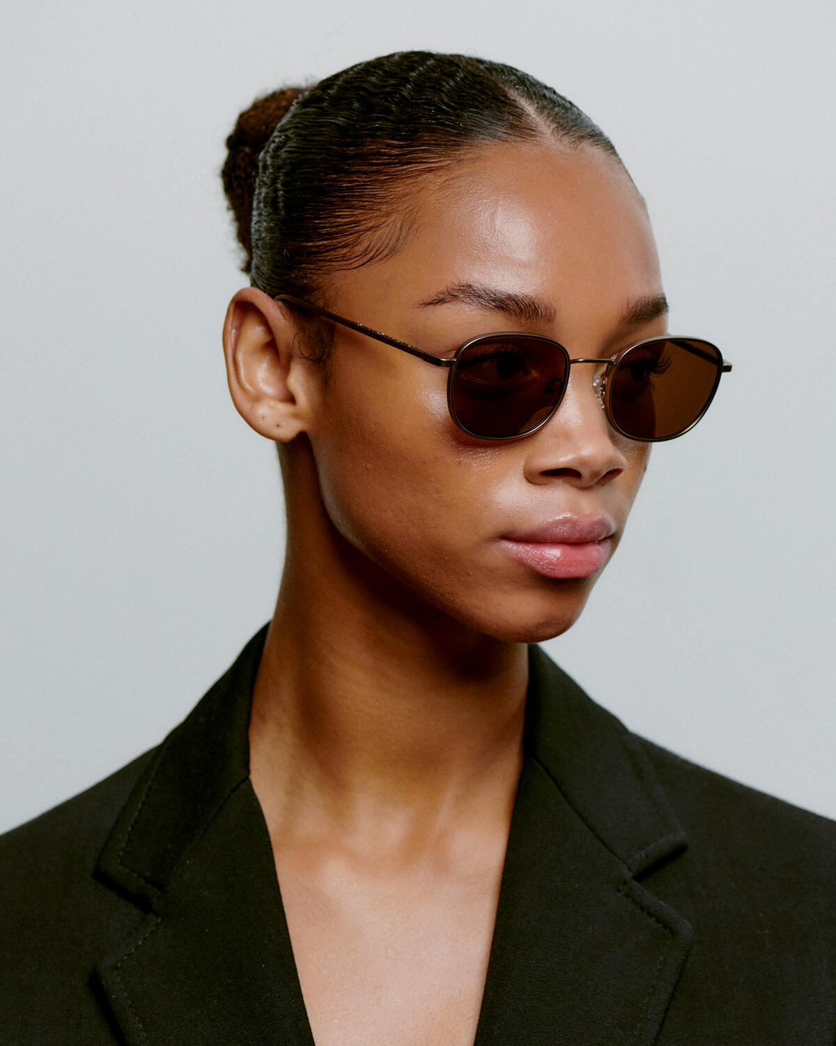 Hello solbrille - Matte Brown