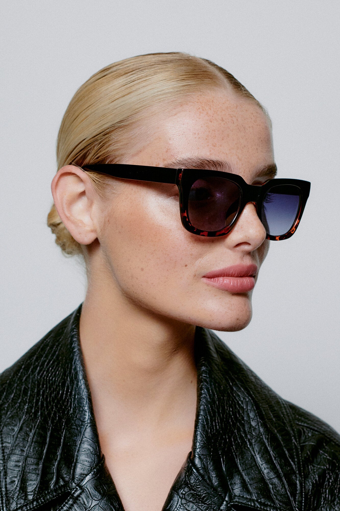 Nancy solbrille - Black Demi Tortoise