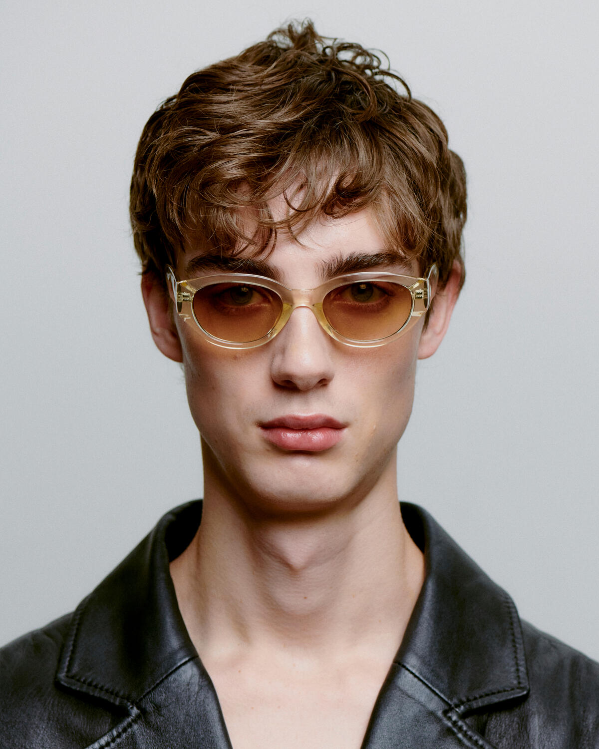 Winnie solbrille - Ecru Transparent
