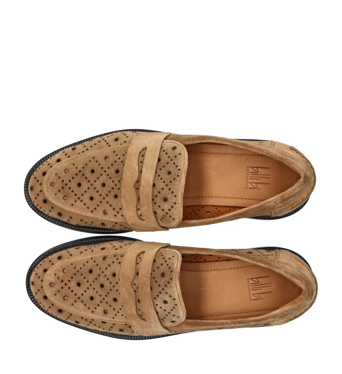 Loafers - Cuoio Babysilk Suede 554