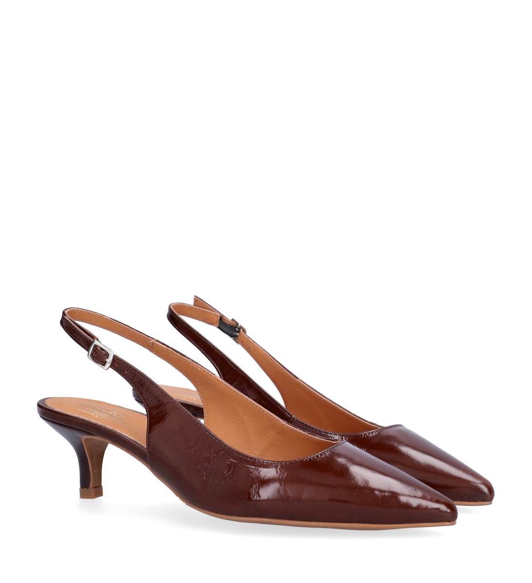 A2950 slingback pump - Mogano naplack 266