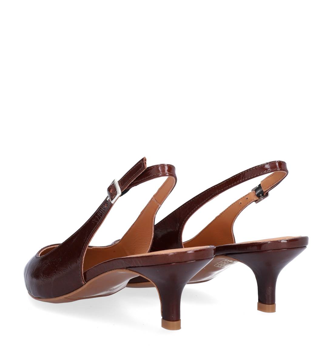 A2950 slingback pump - Mogano naplack 266