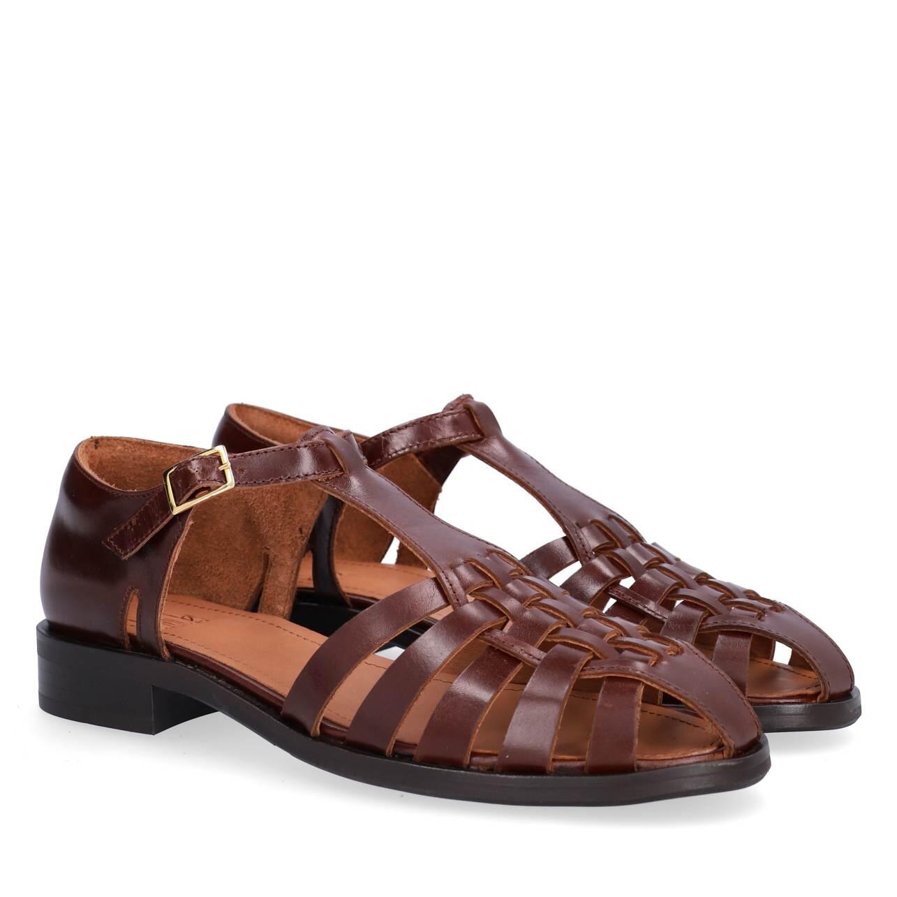 A8435 sandaler - brun