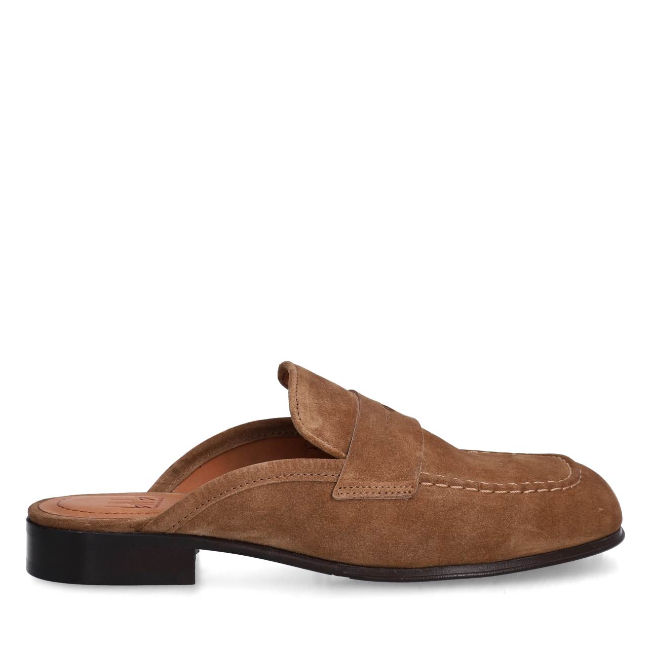 A8451 ruskind slipper loafers - Cuoio Babysilk Suede 554