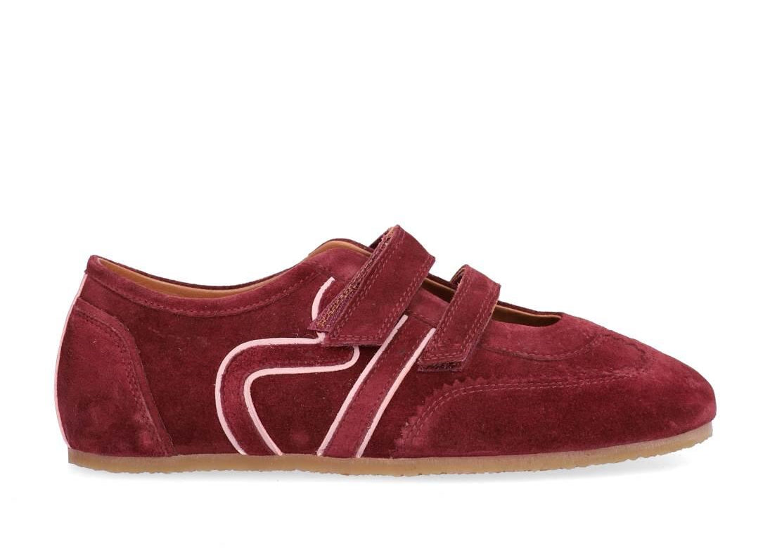 Sneakers - Bordo Suede 588