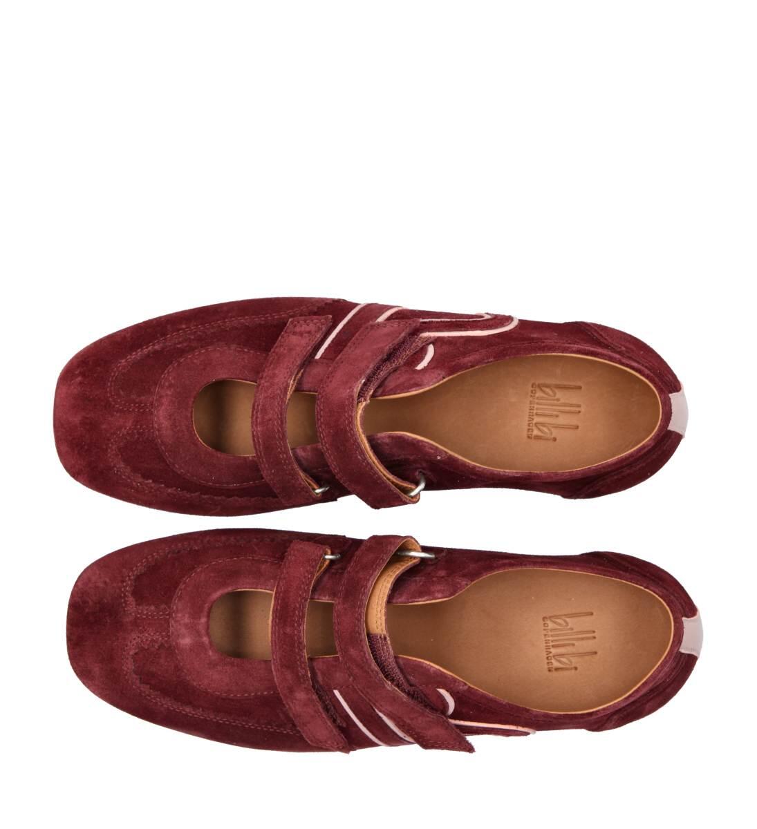 Sneakers - Bordo Suede 588