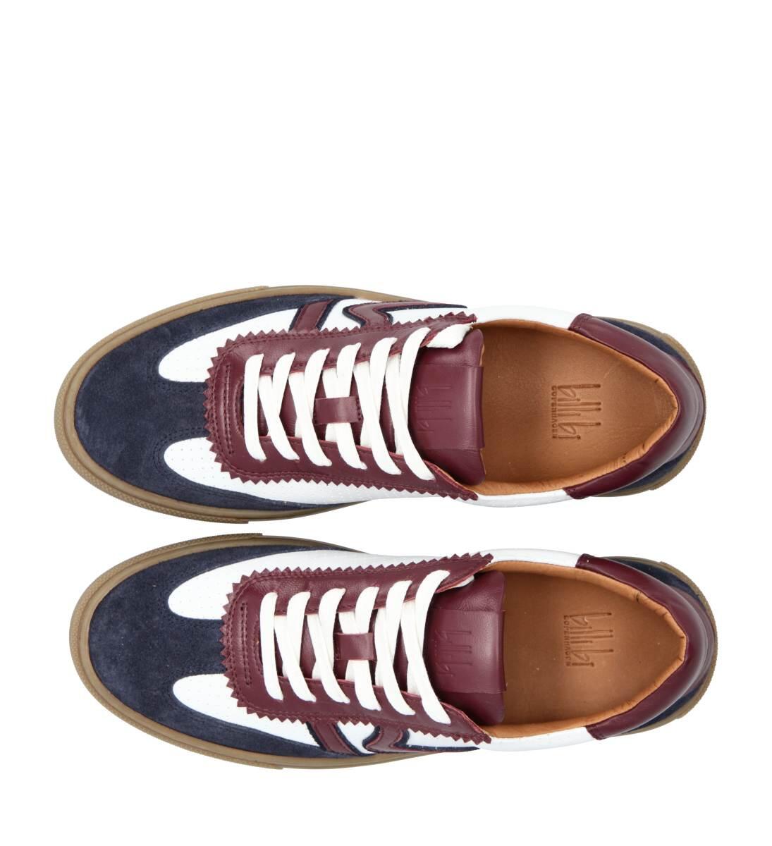 Sneakers - Navy/White/Bordo Comb 581