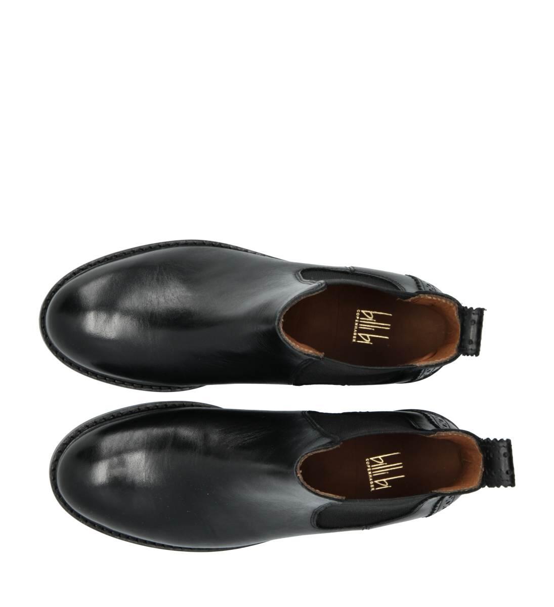Chelsea støvle - Black Calf 80