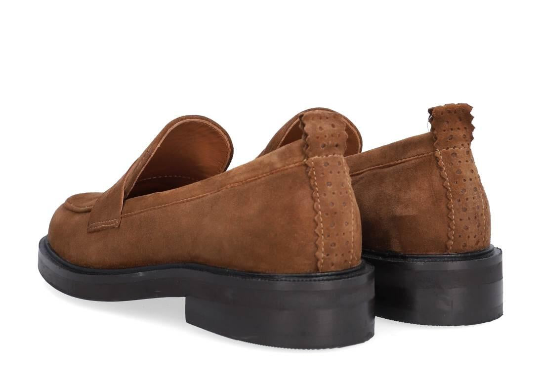 Loafers - Cognac Suede 555