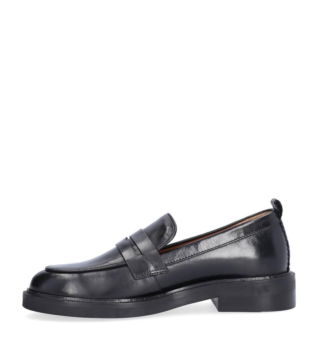 Loafers - Black Calf 80