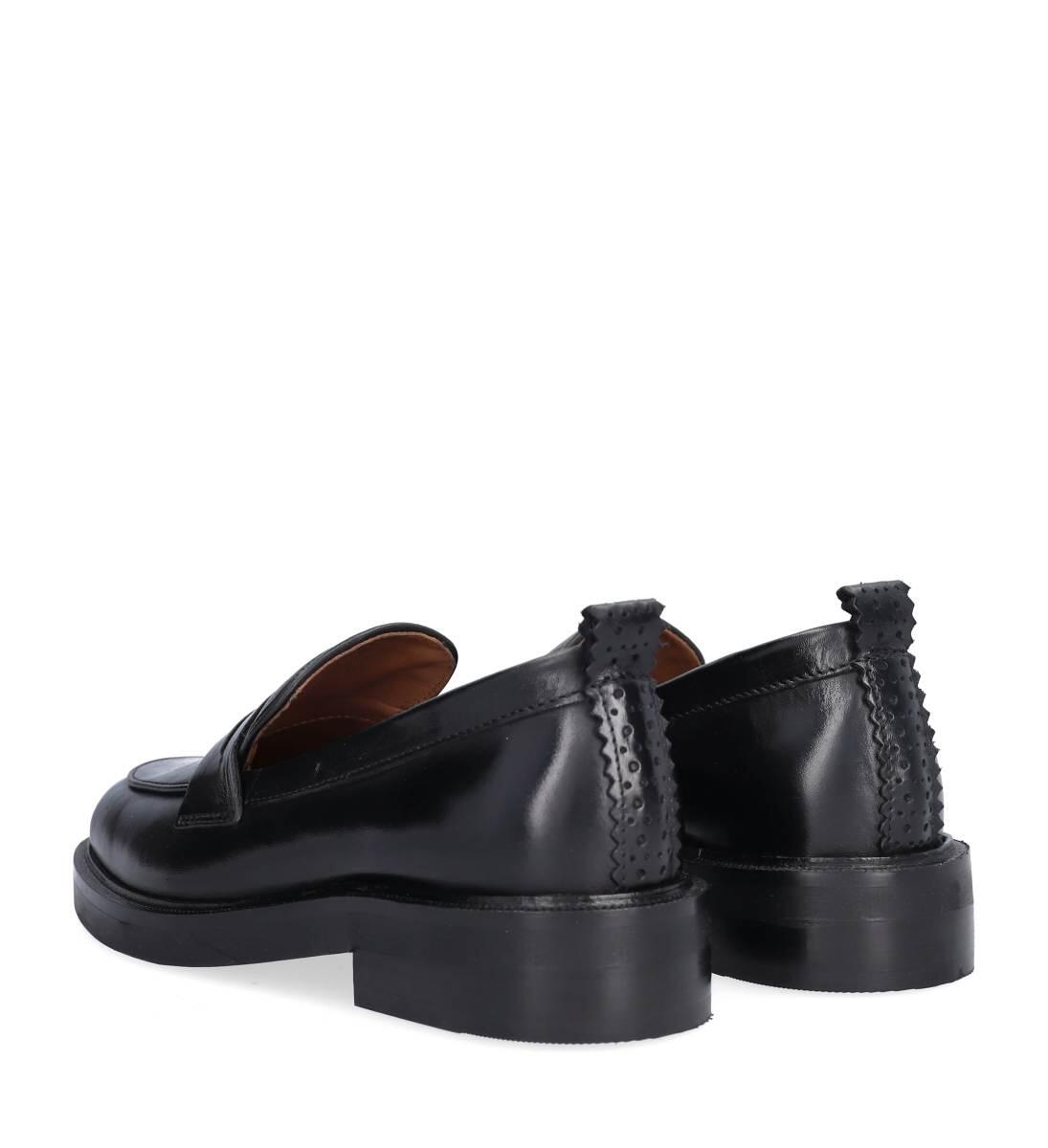 Loafers - Black Calf 80