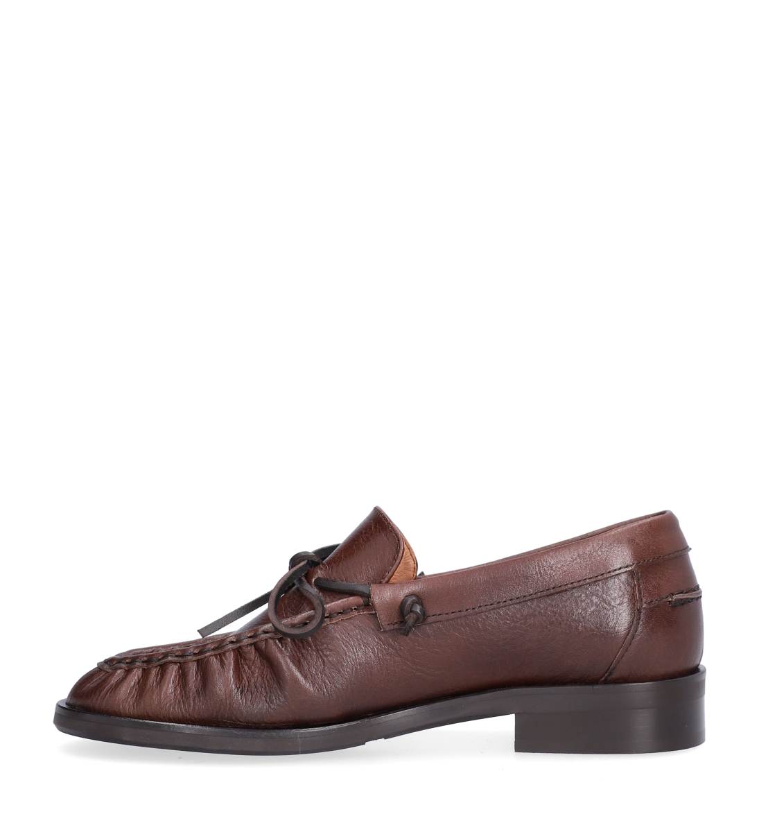 A9031 loafer med sløjfe - T.moro shadow calf 886
