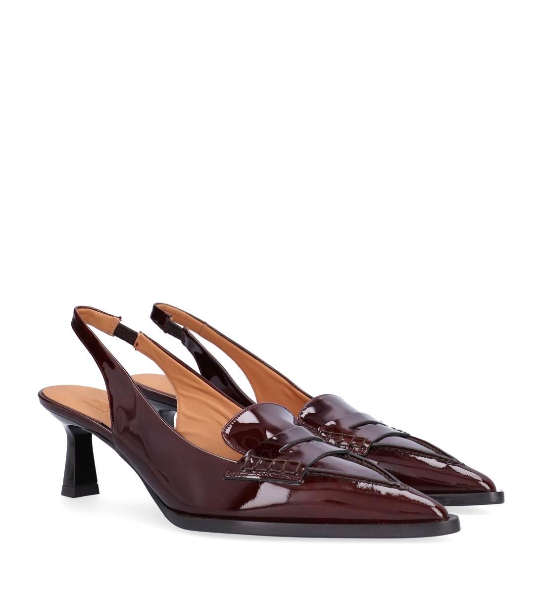 Pump slingback - Bordo patent 298