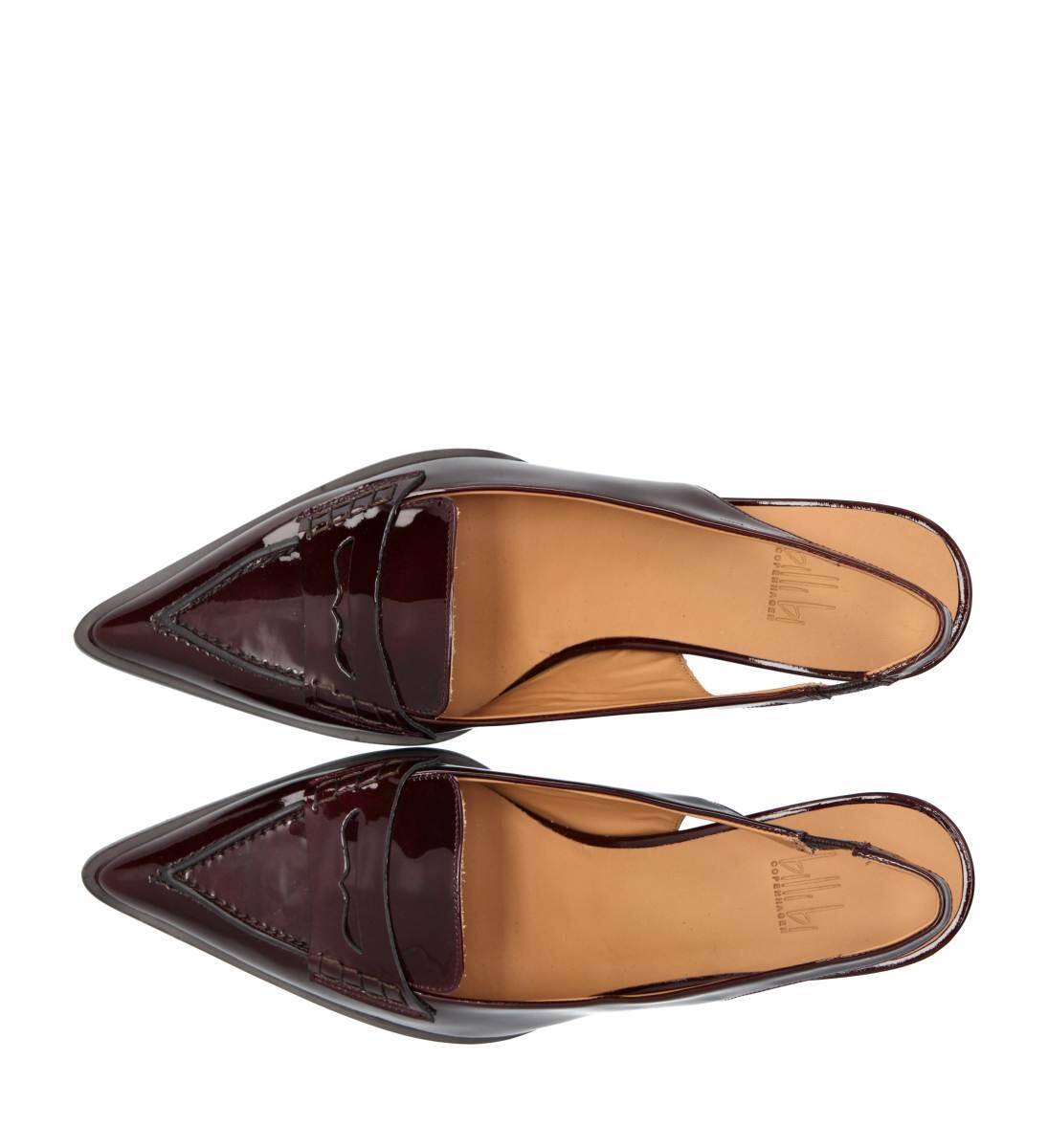 Pump slingback - Bordo patent 298