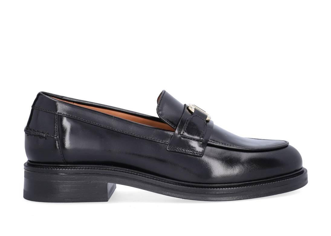 Loafers med spænde - Black Calf 80