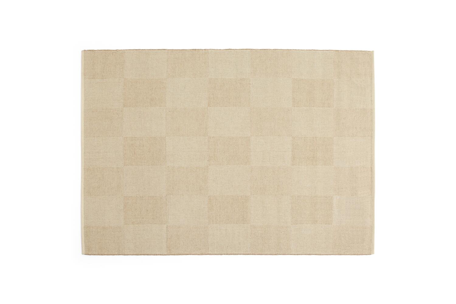 Check gulvtæppe, Sand S Check - 140x200 cm