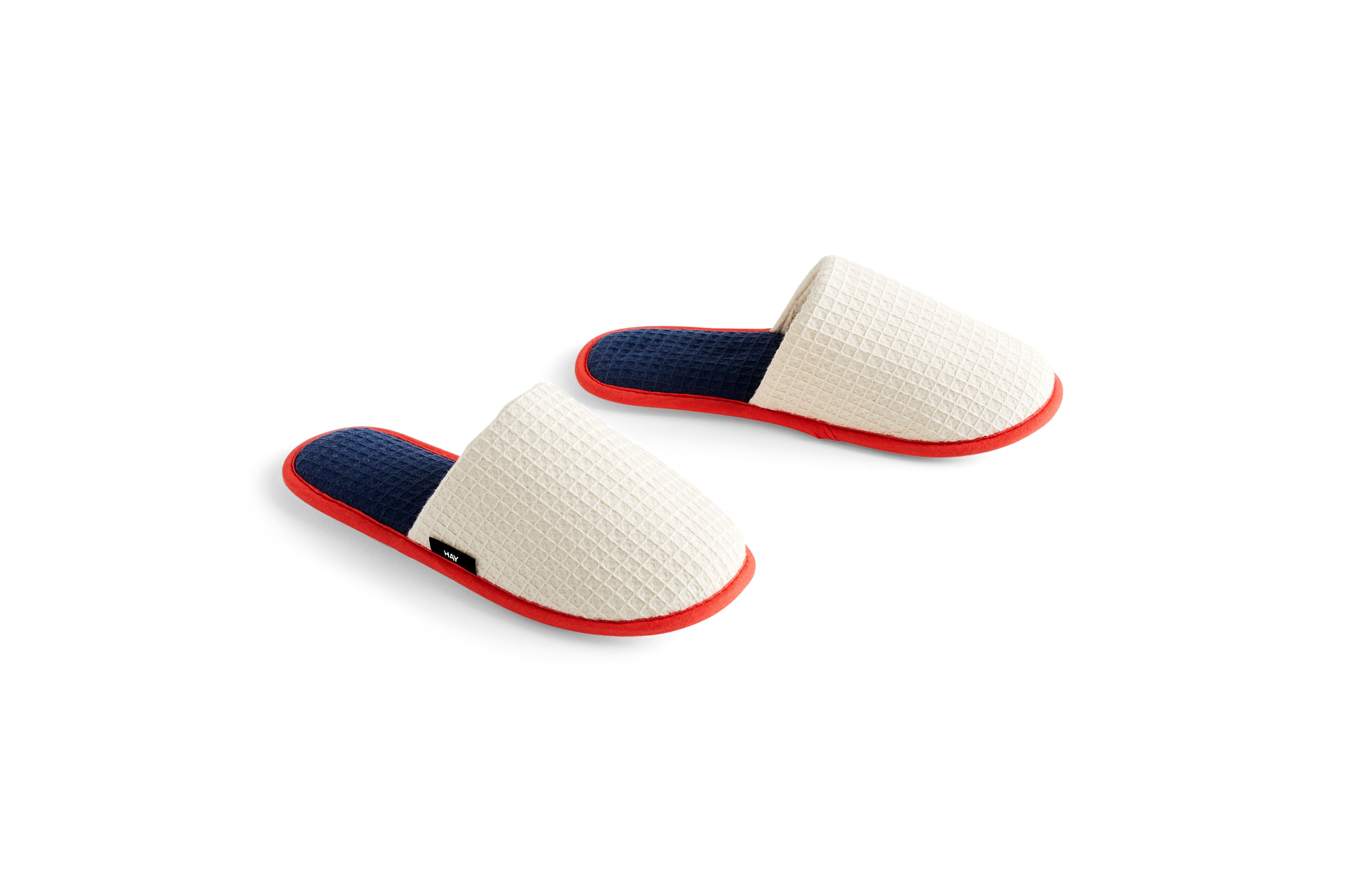 Waffle slippers fra HAY - beige