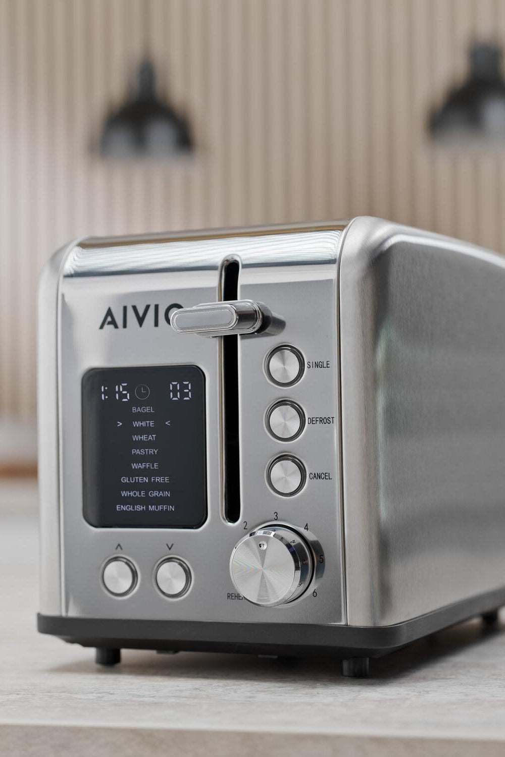 SmartToast Pro brødrister - Rustfrit stål