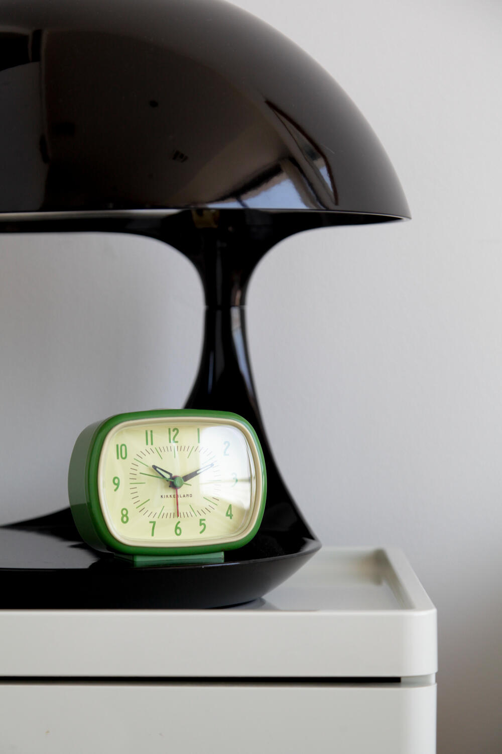 Retro vækkeur - grøn