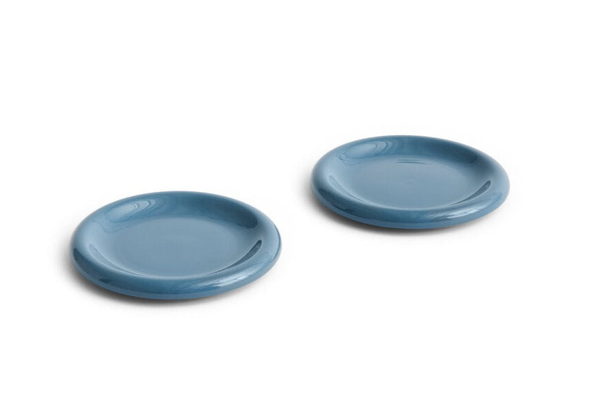 Barro frokosttallerken, 2 stk - Dark blue