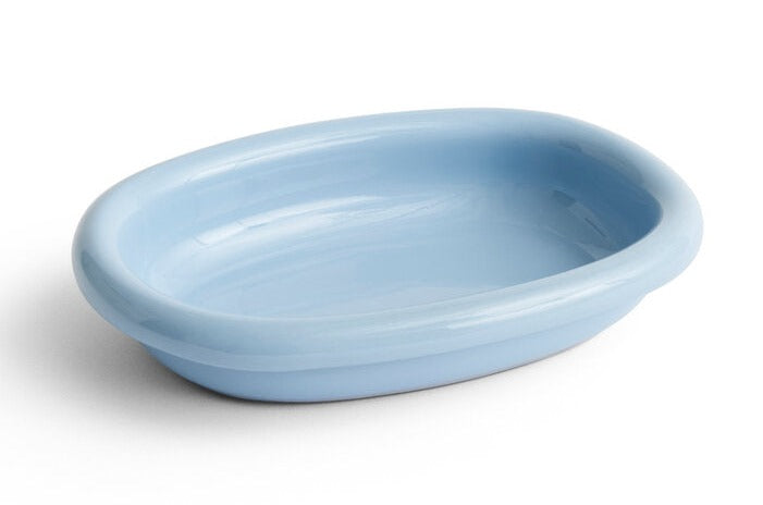Barro Oval fad, Small - Light blue