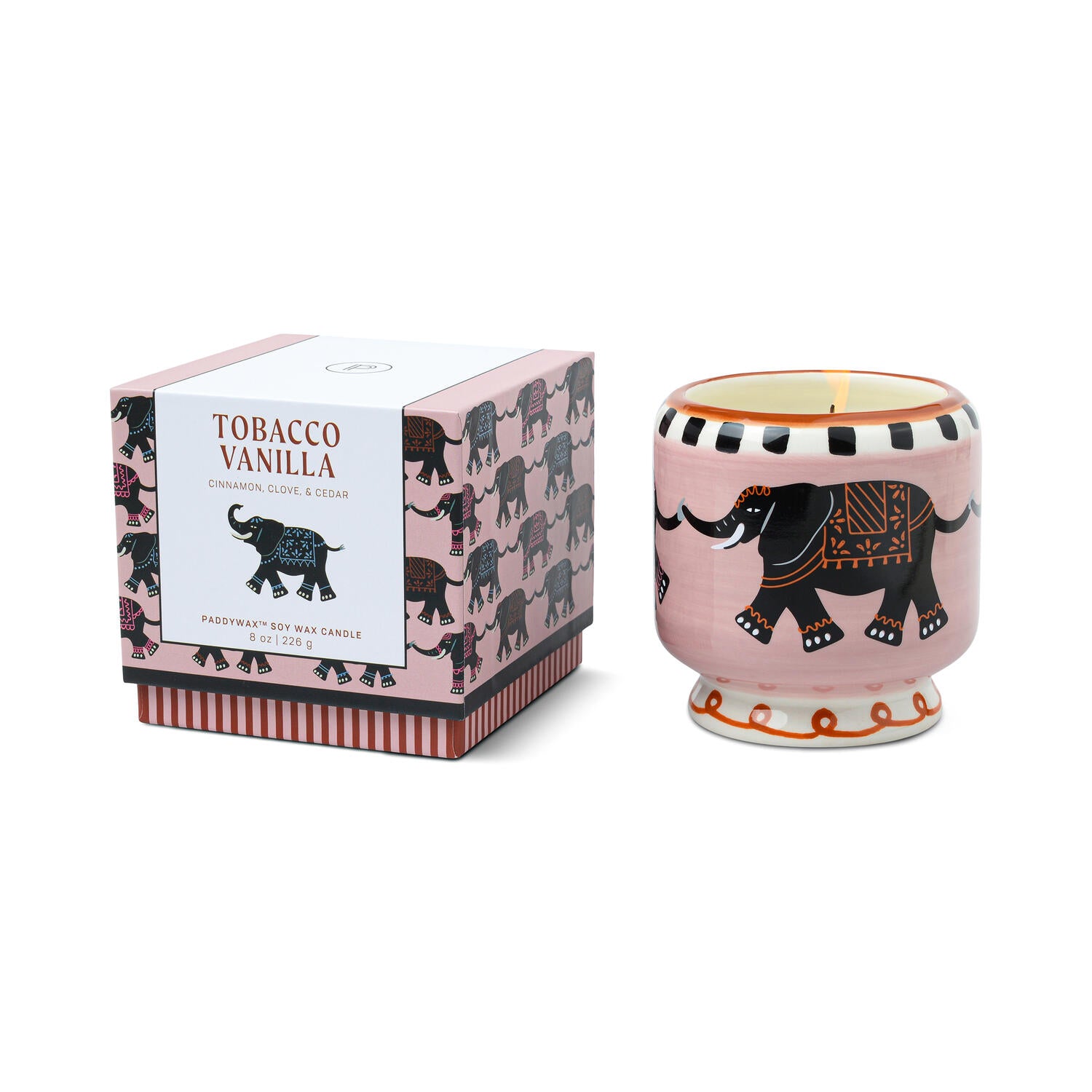 Adopo Elefant duftlys - Tobacco Vanilla