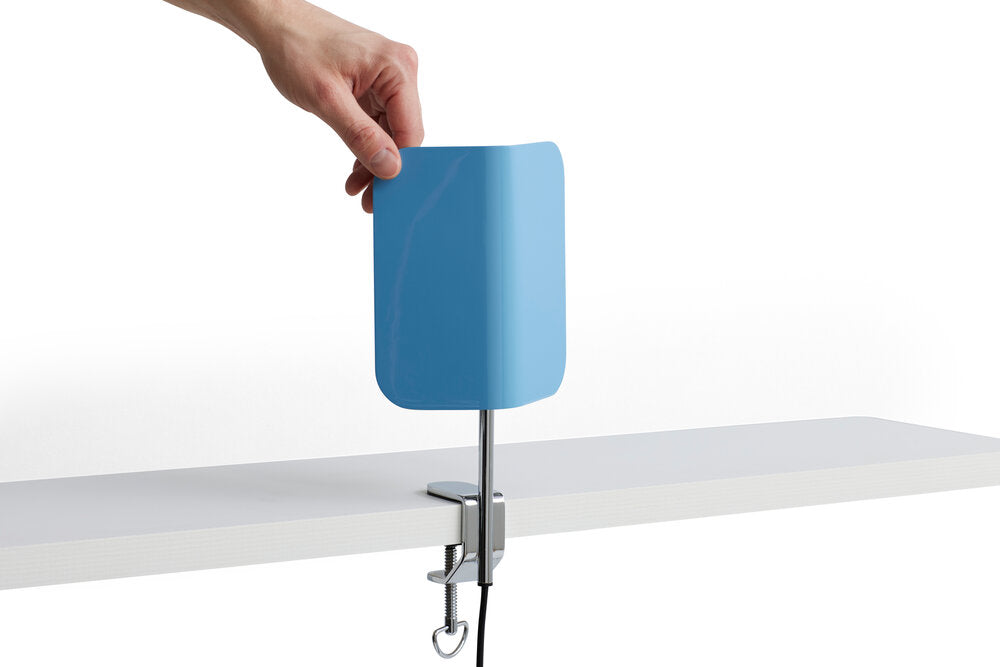 Apex Clip Lampe - Pastel blue