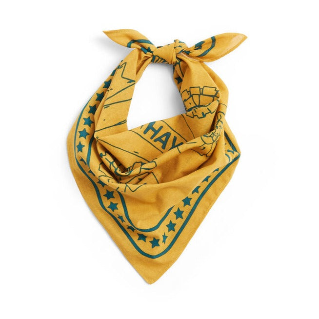 Hundetørklæde - gul