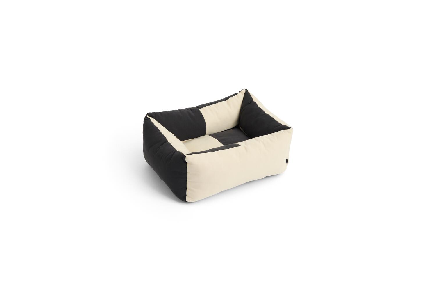Hundeseng, X-Small - sort/hvid