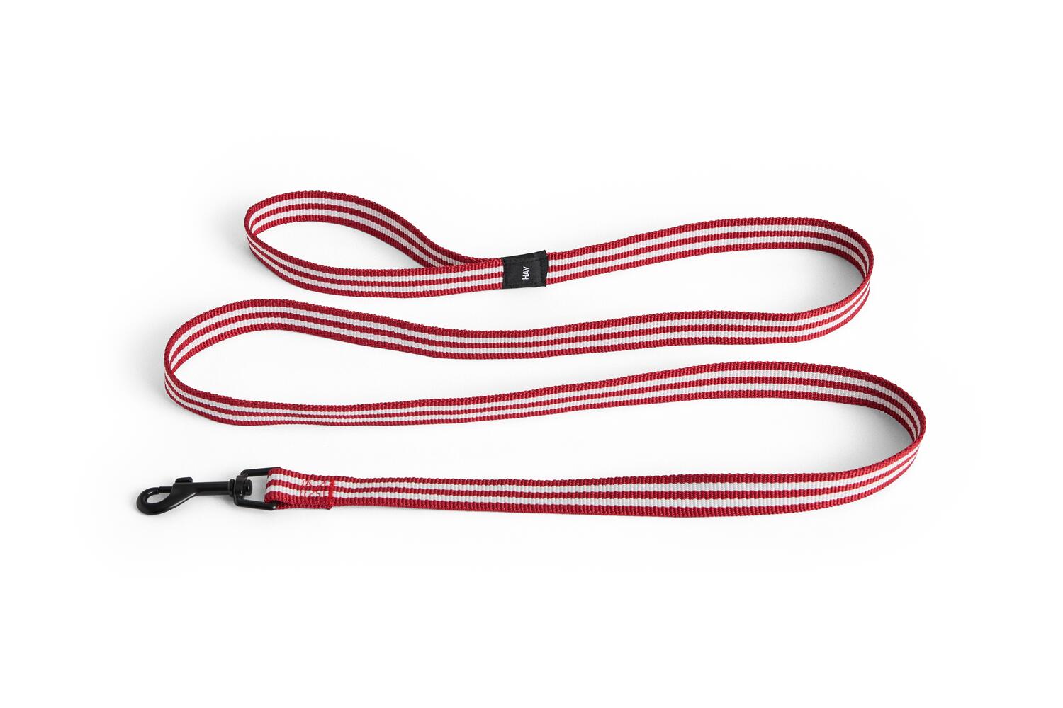 Flat hundesnor - Red and white stripe