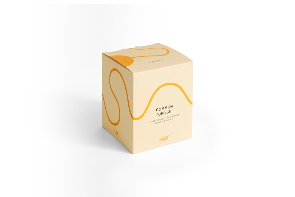Common Pendant ledningssæt - Amber Yellow