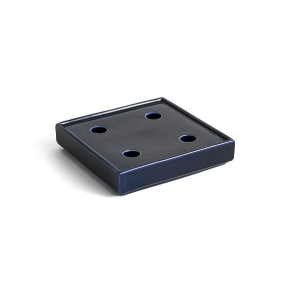 Mattone lysestage, Large - Dark blue
