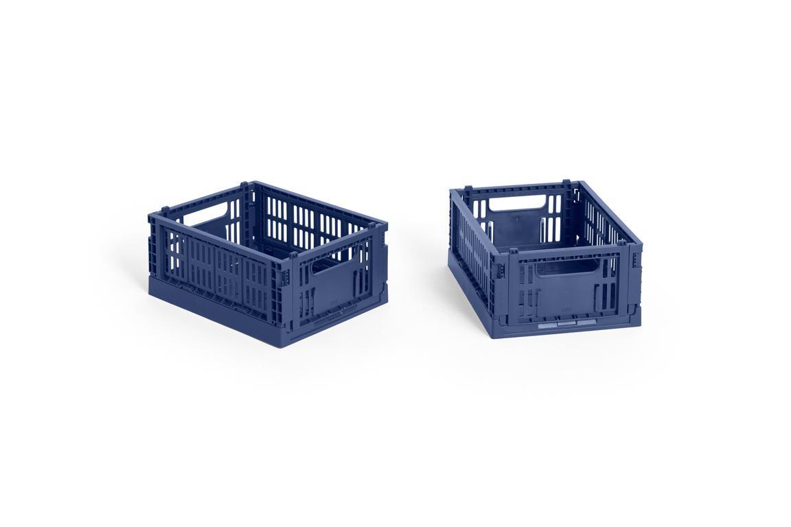 Colour Crate Mini kasse, 2 stk - Dark blue