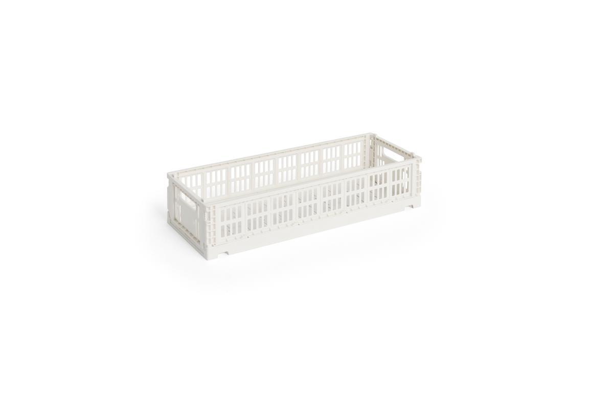 Colour Crate Oblong kasse, mini - Off-white