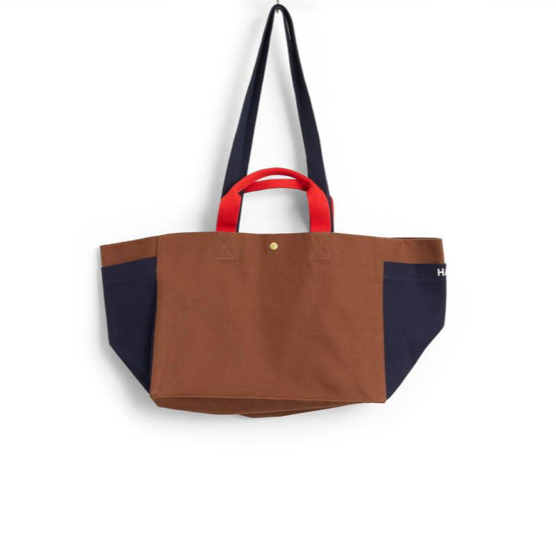 Weekendtaske, Small - Brown multi