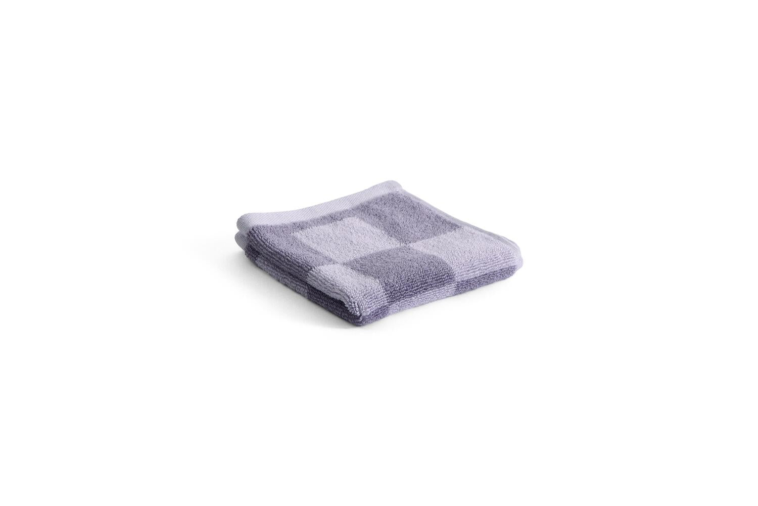 Check håndklæde - Lavender
