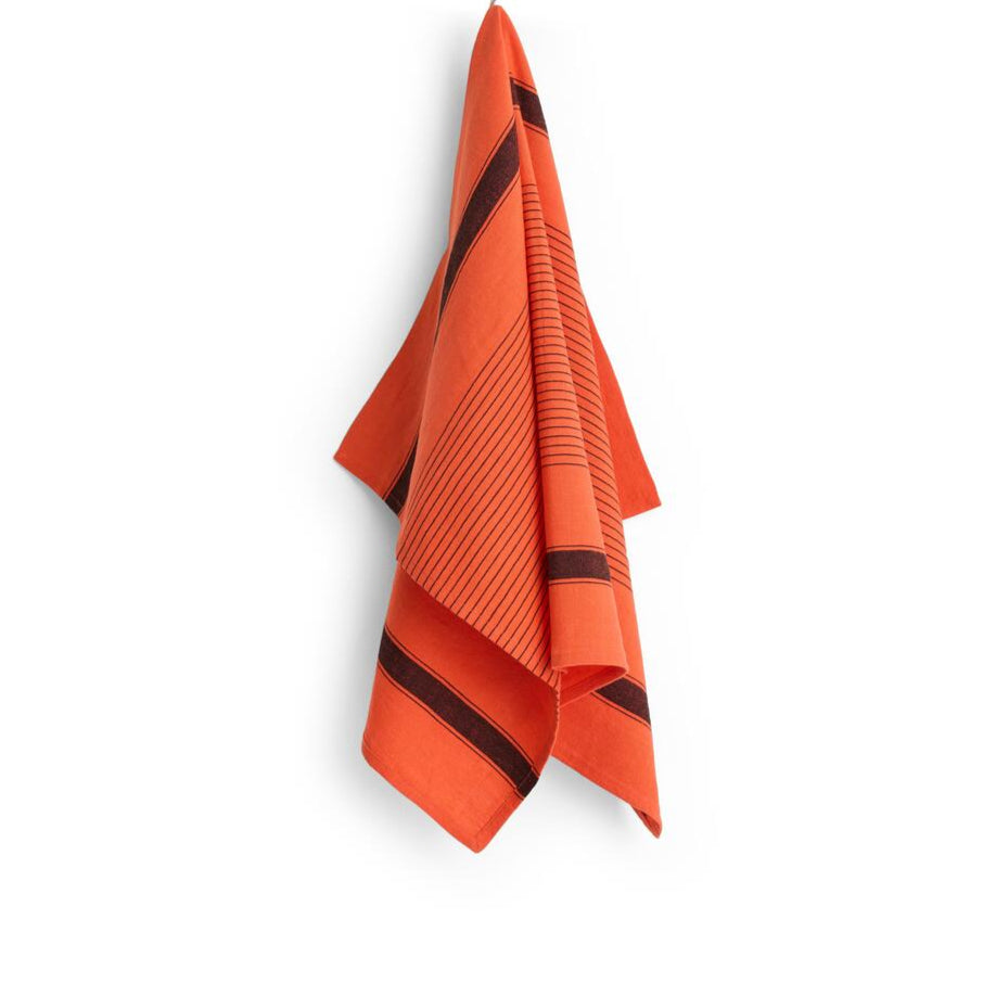 Linear viskestykke - Warm red