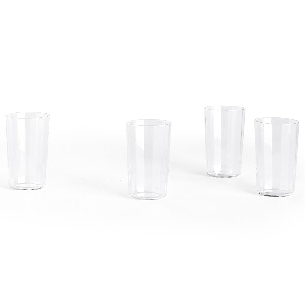 Angle vandglas, 4 stk. - H10 cm.