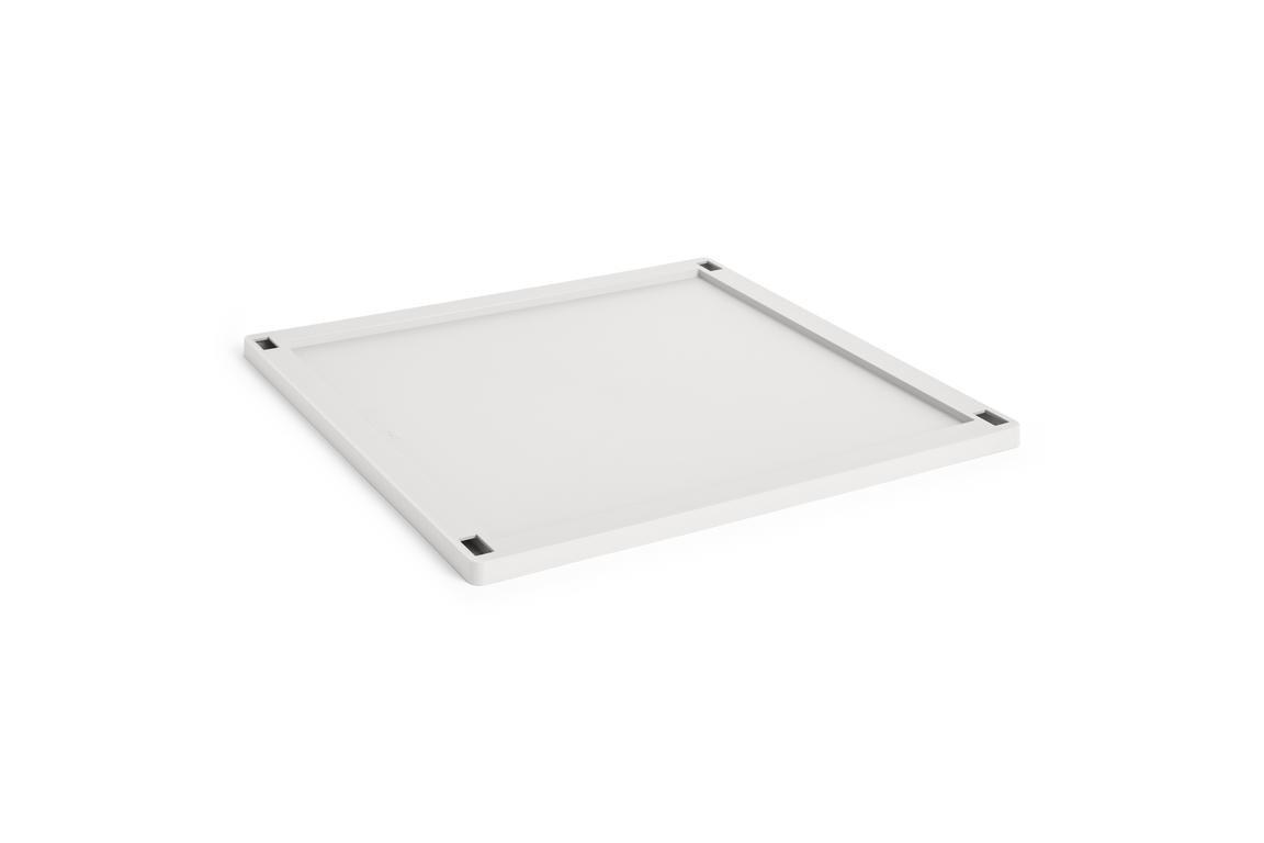 Colour Crate Plastic Square låg - Off-white
