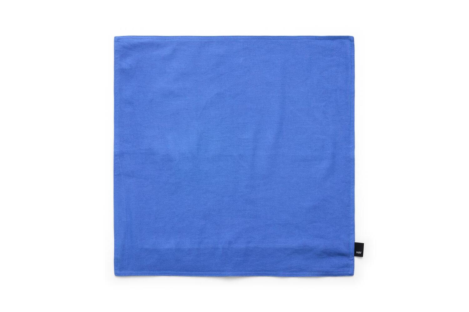 Linen pudebetræk, 50x50 cm - Sky Blue